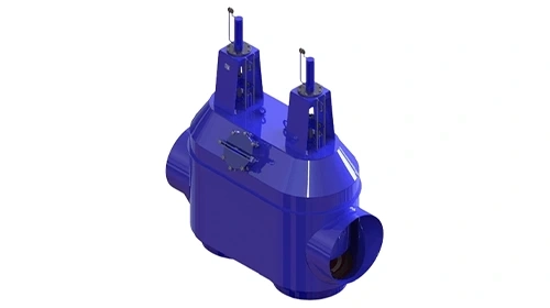 Válvula Multivia Horizontal