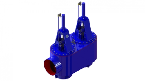 Válvula Angular Dupla Especial