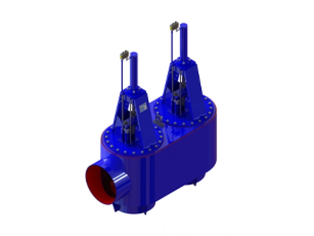 Válvula Angular Dupla Especial